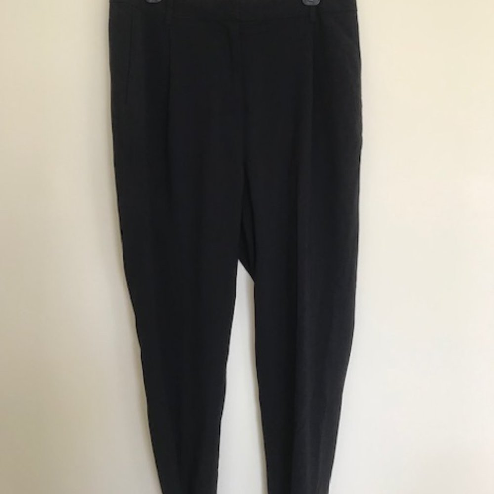Frank & Oak Black Trousers